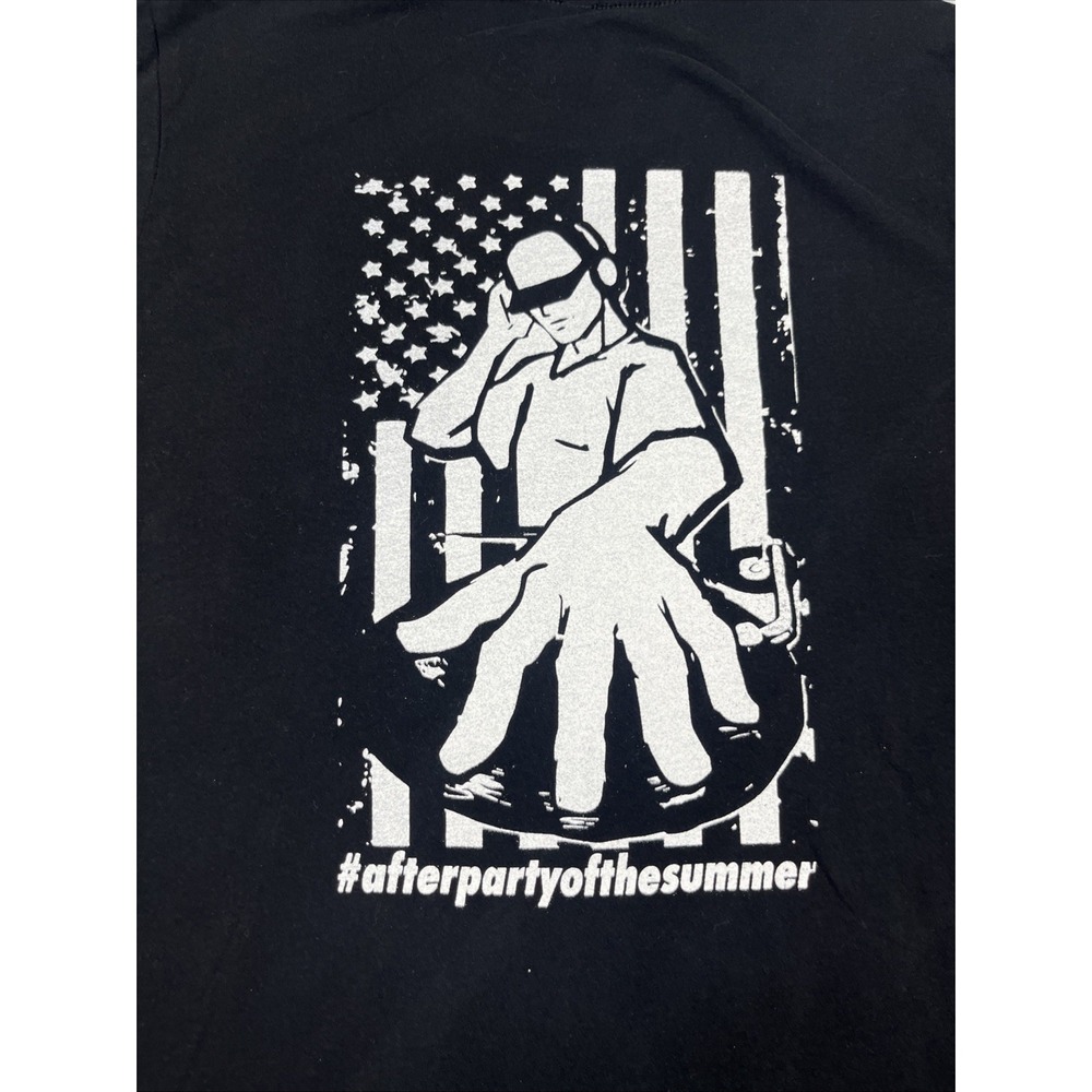 Men's medium black T-shirt DJ the DJ - Picture 7 of 8